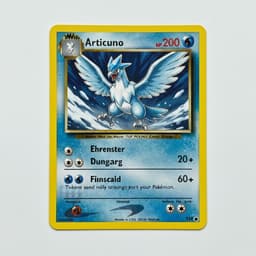 Articuno Legendary Ice Bird
